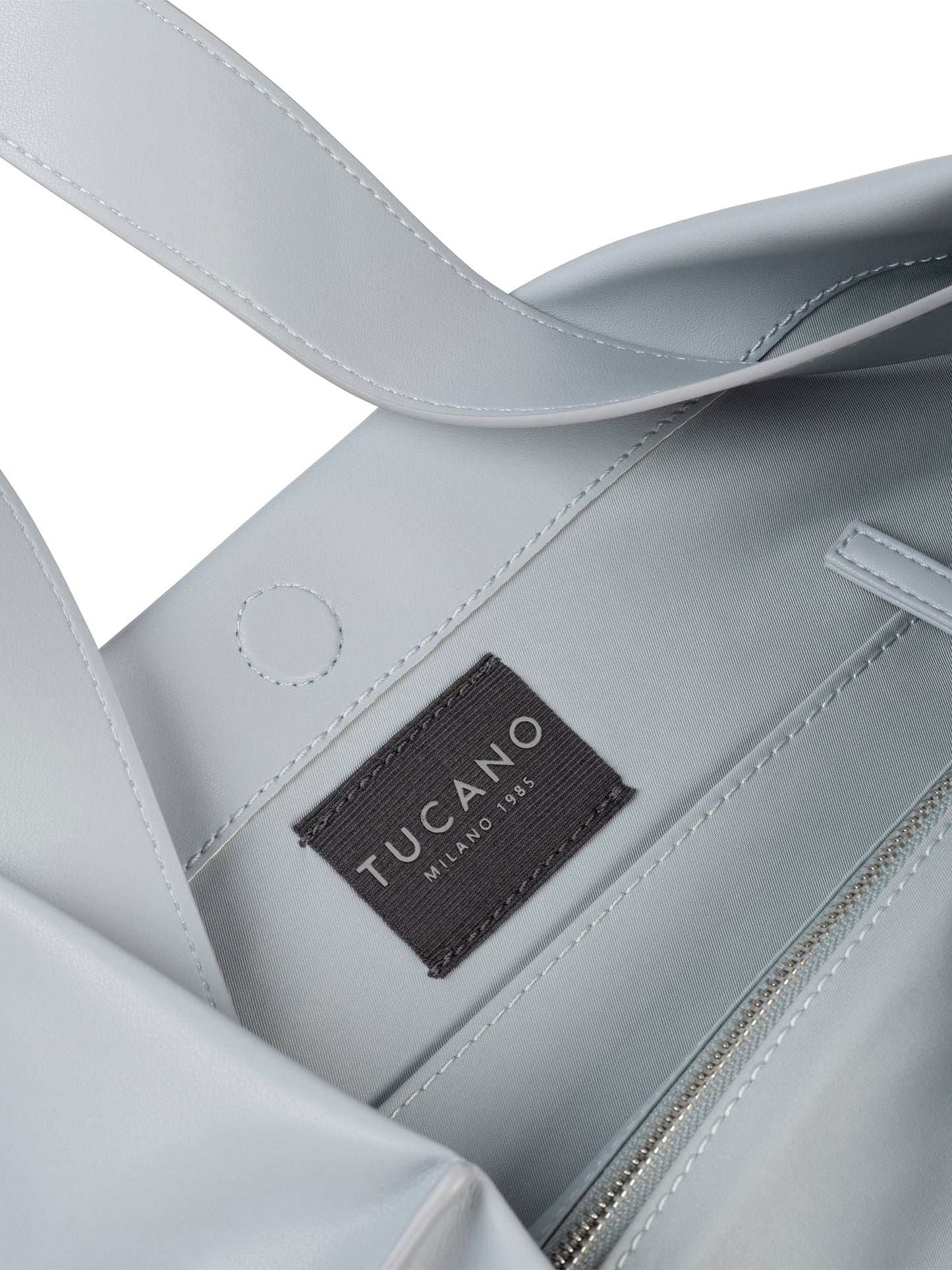 Borsa a spalla da donna polyethylene terephthalate 100% Recycled polyethylene terephthalate 36x42x1 cm-4