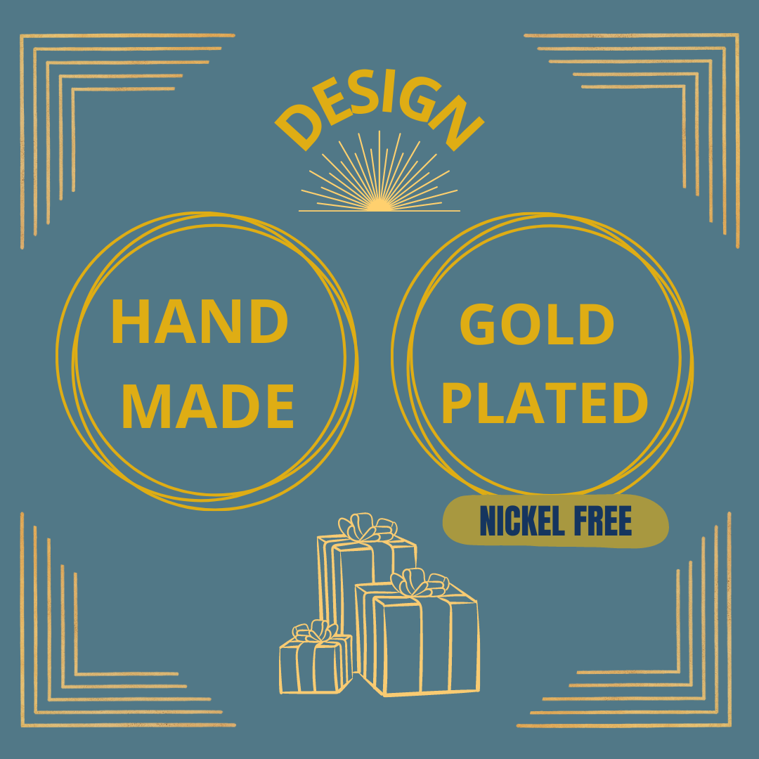 Gold plated PSICODELIC bracelet - Design with character-4