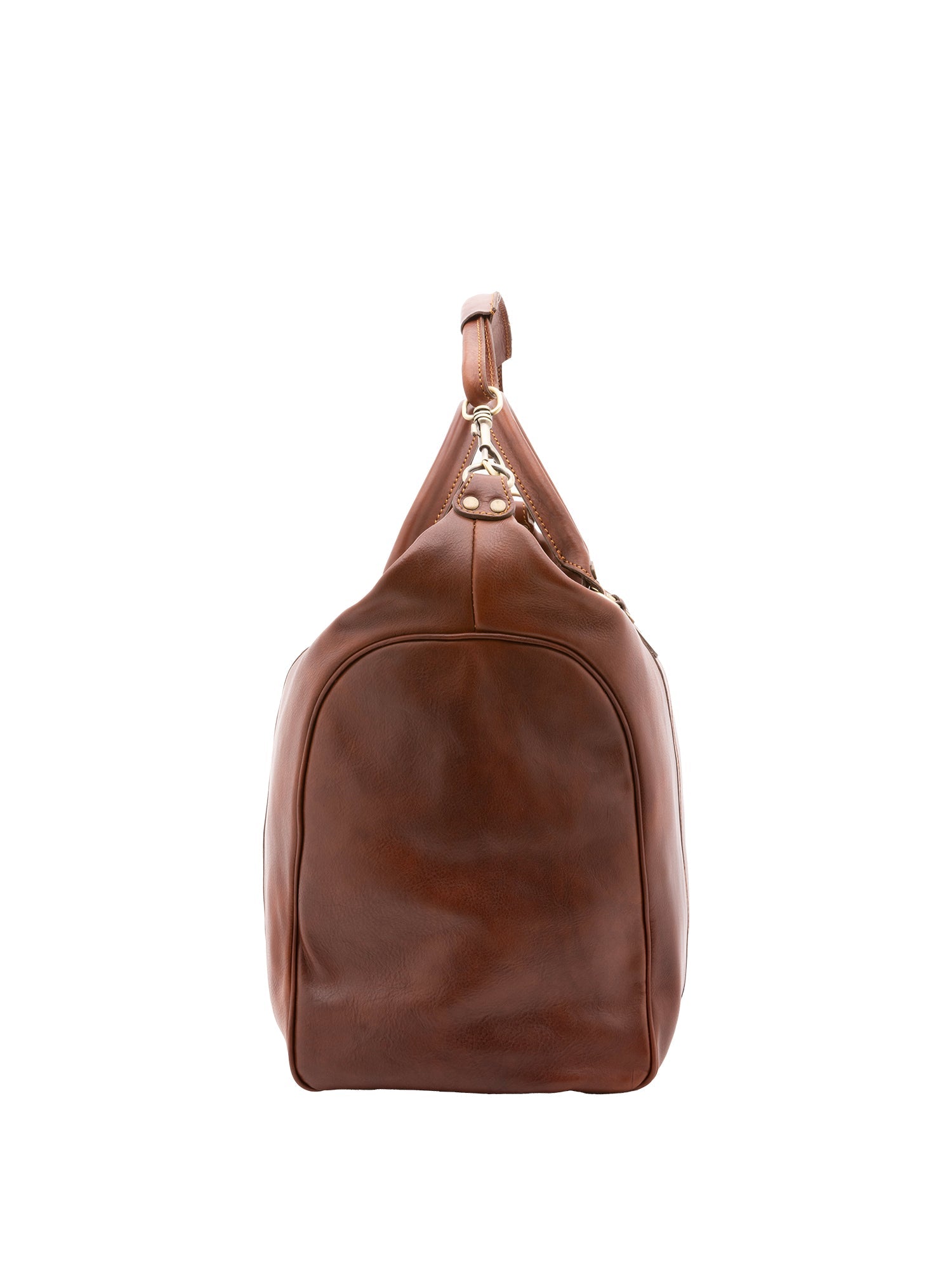 Borsa da viaggio unisex In Vera pelle Made in Italy 52x44x20 cm-2