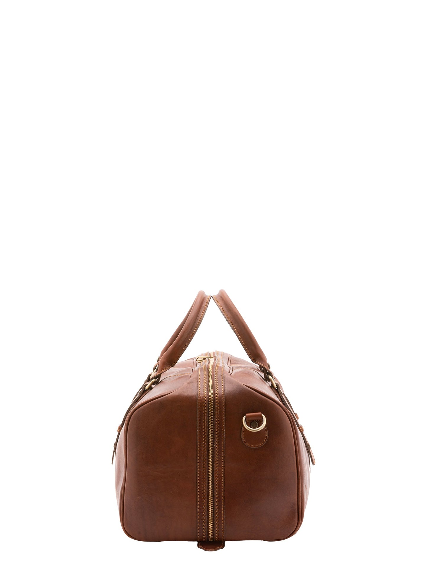 Borsa da viaggio unisex In Vera pelle Made in Italy 50x37x28 cm-3