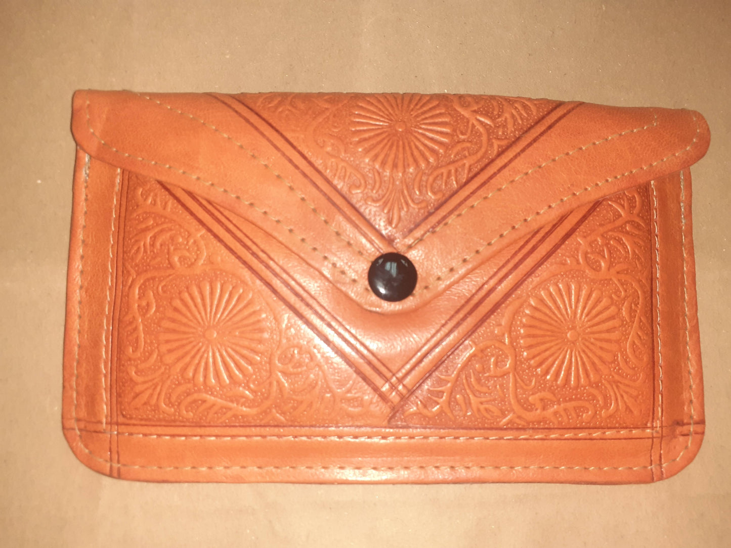 Cartera de boton Grande-4