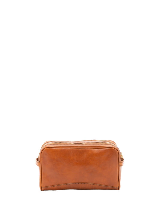 Pochette unisex In Vera pelle Made in Italy 24x18x7 cm-0