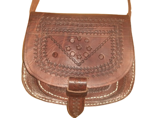 Bolso redondo vacuno tira mediano-0