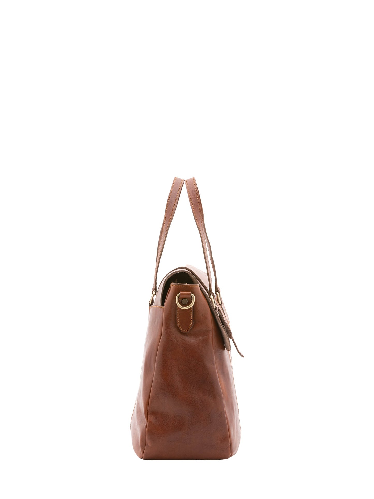 Borsa da viaggio unisex In Vera pelle Made in Italy 40x61x18 cm-3