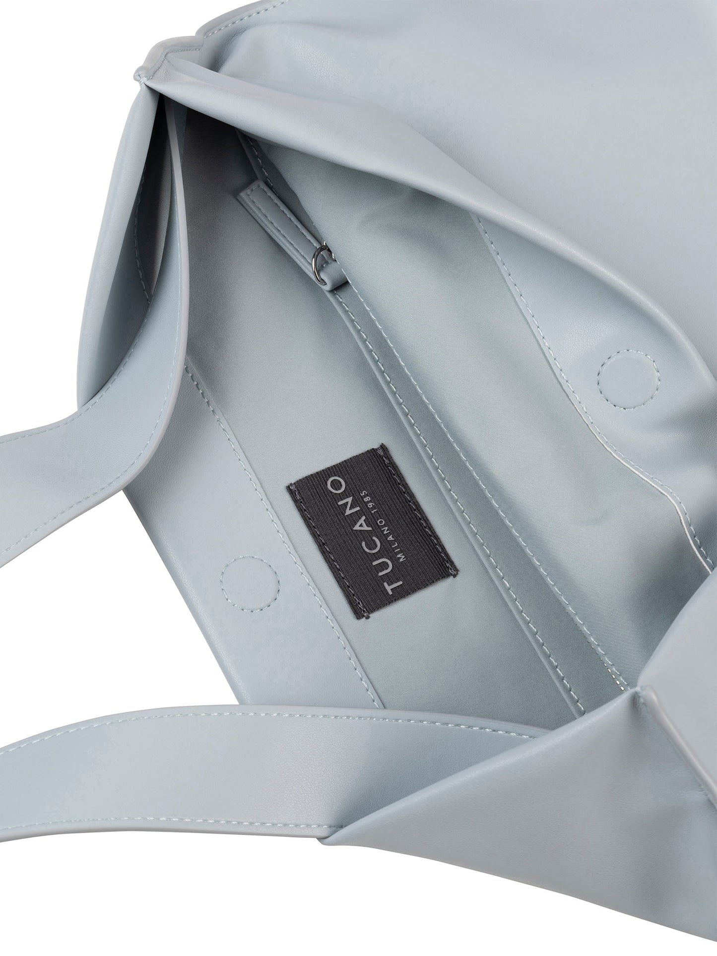 Borsa a spalla da donna polyethylene terephthalate 100% Recycled polyethylene terephthalate 36x42x1 cm-2