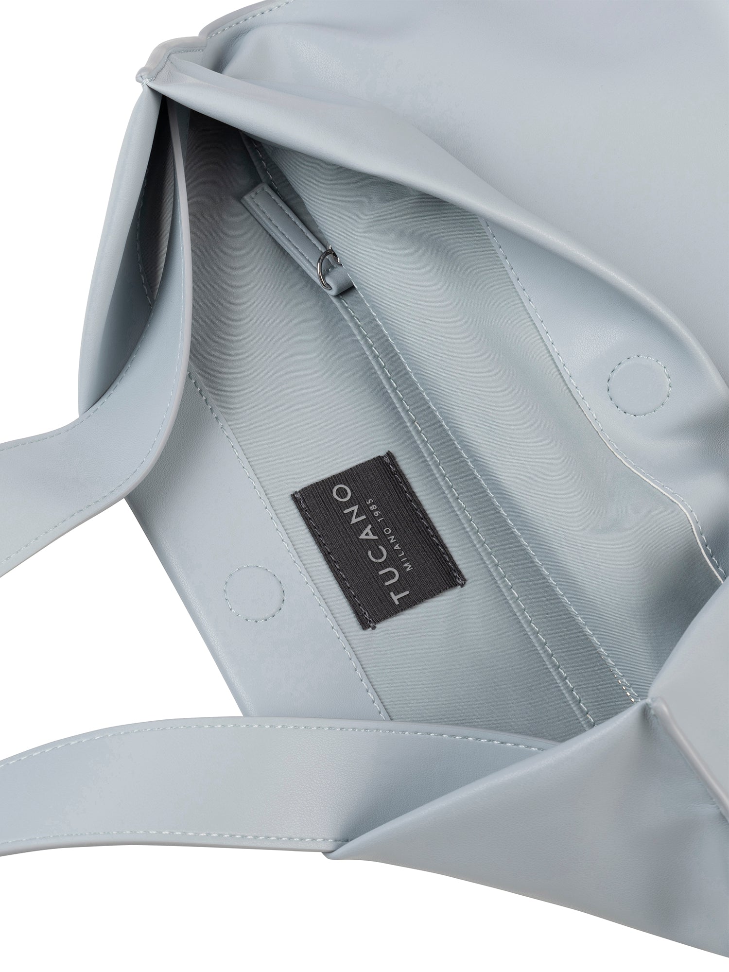 Borsa a spalla da donna polyethylene terephthalate 100% Recycled polyethylene terephthalate 36x42x1 cm-2