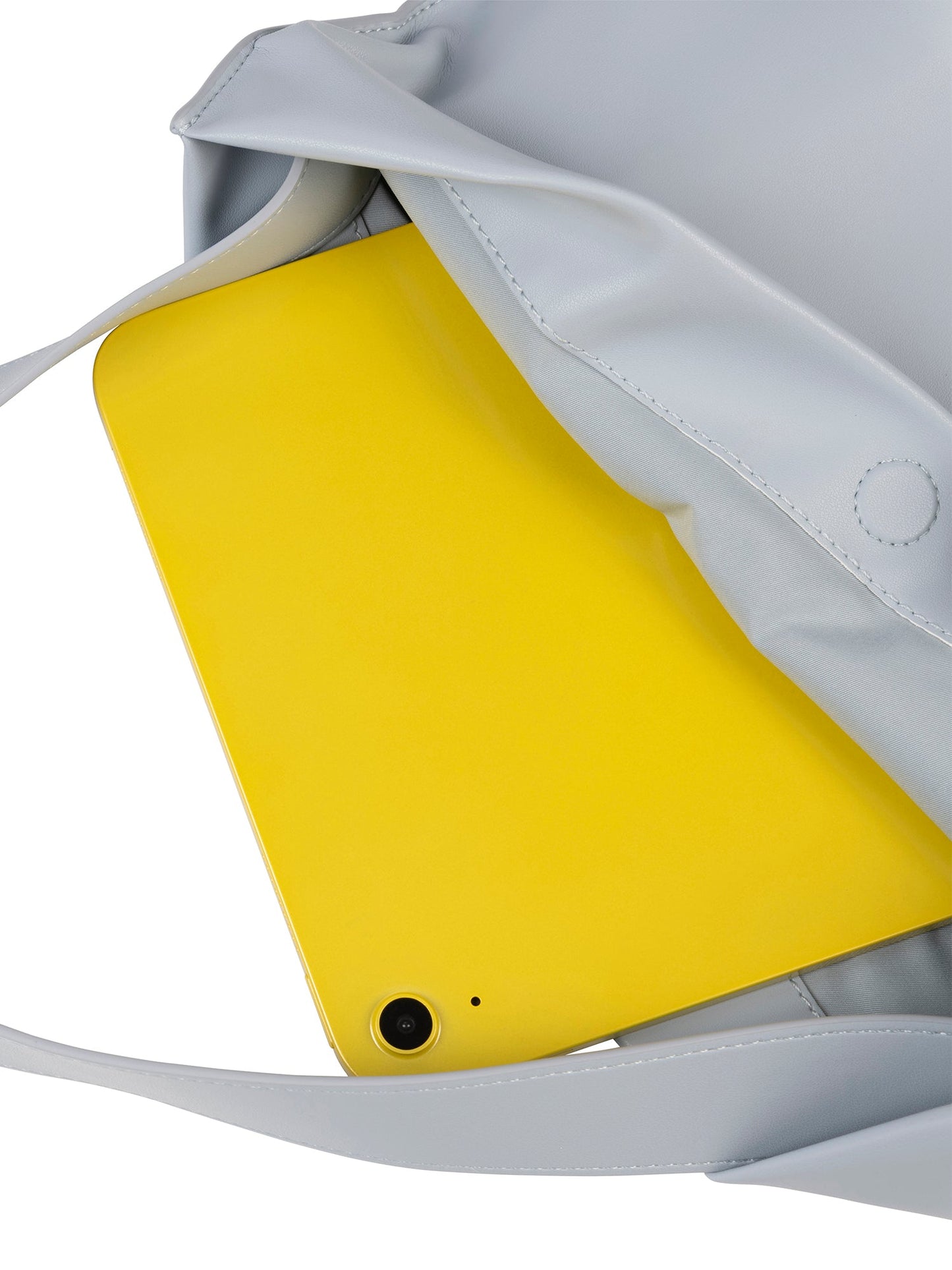 Borsa a spalla da donna polyethylene terephthalate 100% Recycled polyethylene terephthalate 36x42x1 cm-3