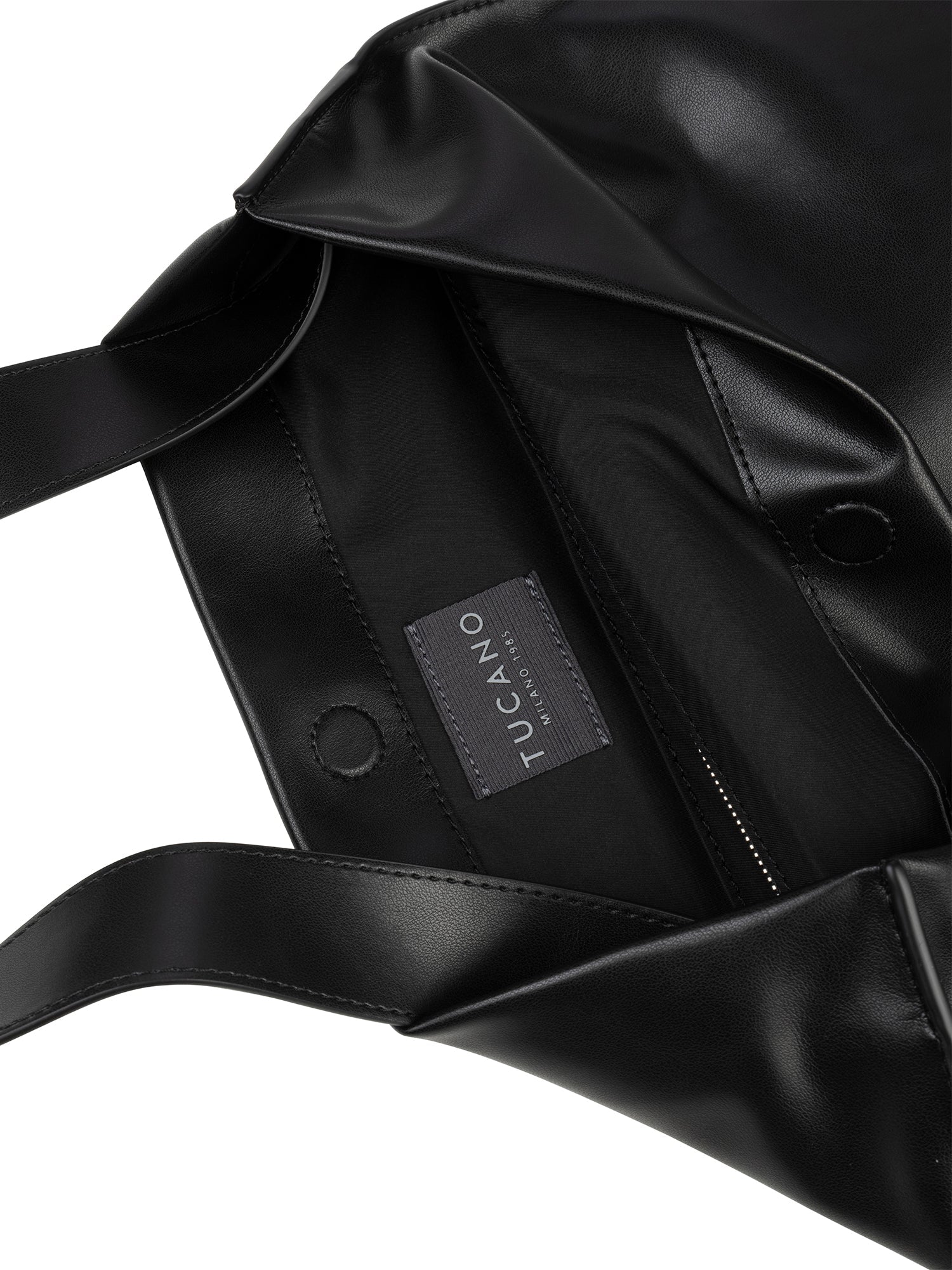 Borsa a spalla da donna polyethylene terephthalate 100% Recycled polyethylene terephthalate 36x42x1 cm-2