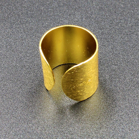 Gold plated ROMA ring-1