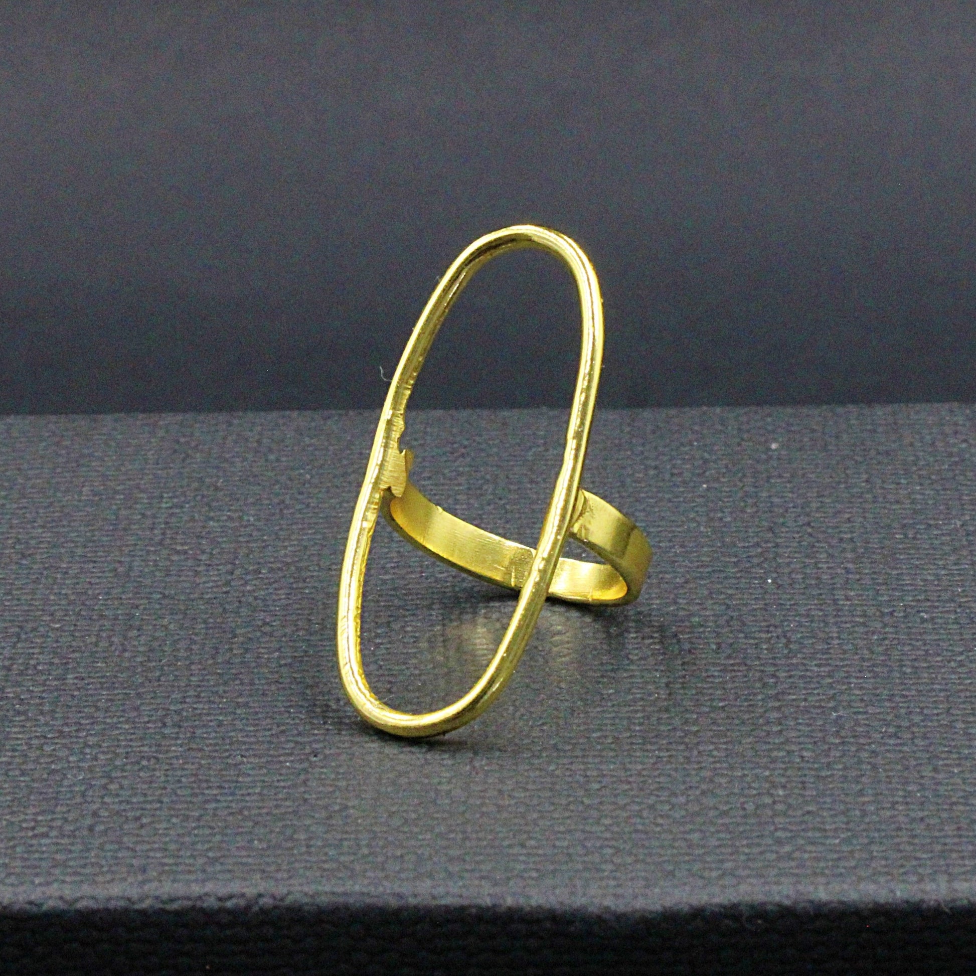 Gold plated SALERNO ring-4
