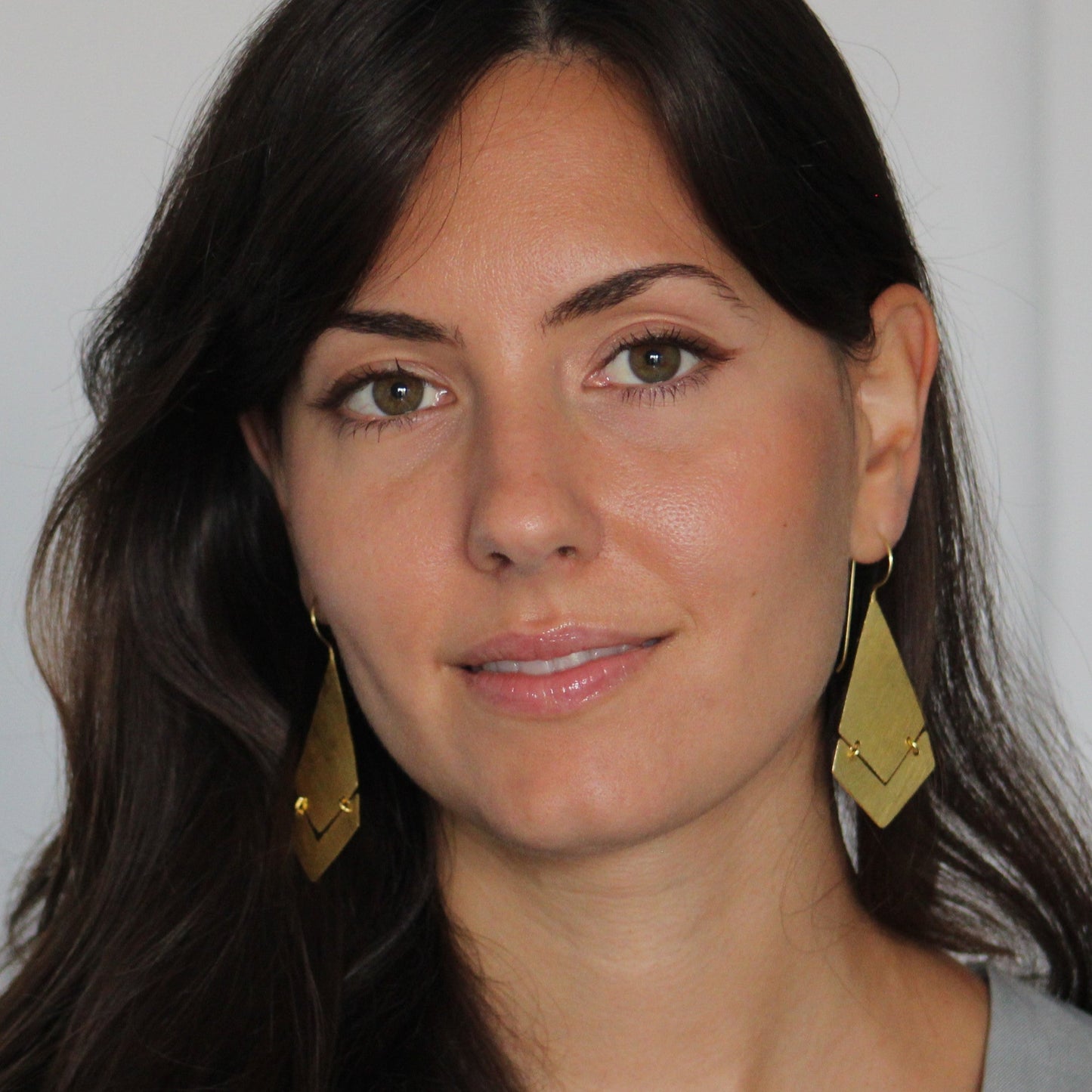 LASCA gold plated earrings - Designed with character-1