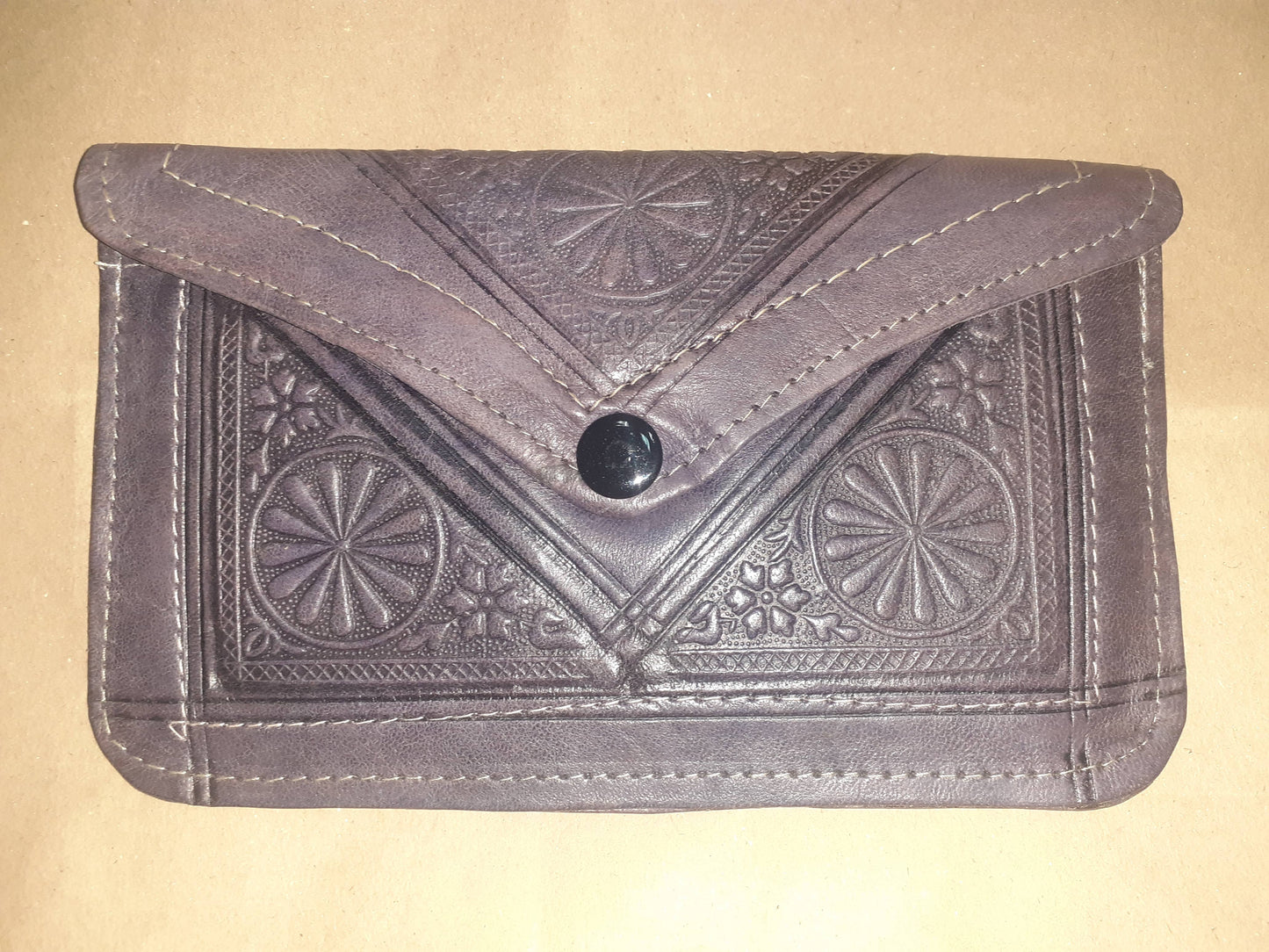 Cartera de boton Grande-6