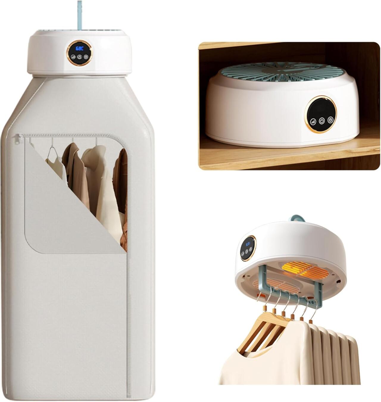 Secadora Portátil Plegable 10 kg – La Solución Compacta para Ropa Siempre Seca